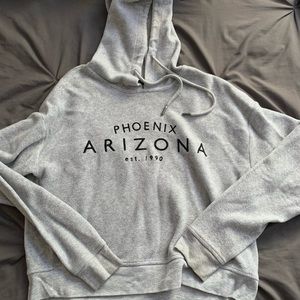 Cropped hoodie